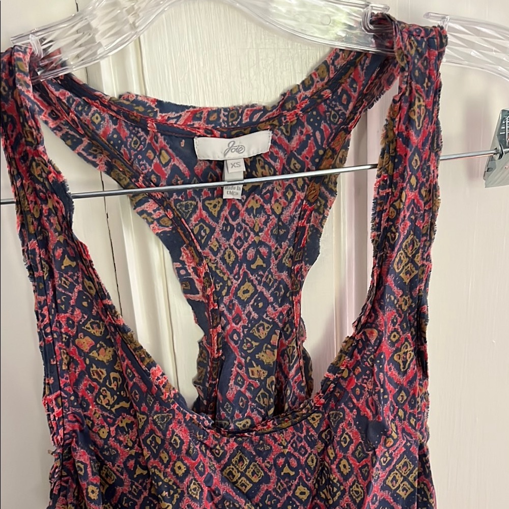 Joie Multicolor Patterned Tank Top - image 2